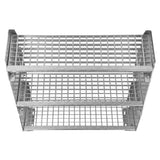 Adjustable 6 Section Galvanised Staircase - 900mm Wide