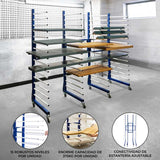 Combi Spray Drying Rack Trolley x 2 & Connector