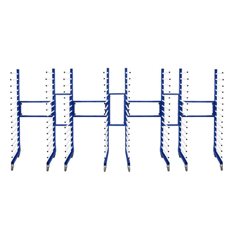 Combi Spray Drying Rack Trolley x 4 & 3 Connectors