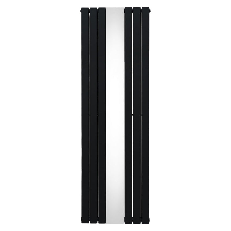 Flat Mirror Radiator - 1800mm x 565mm - Black