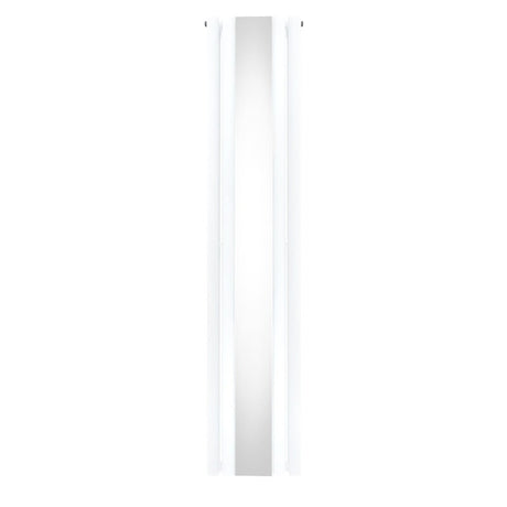 Oval Mirror Radiator - 1800mm x 380mm - White