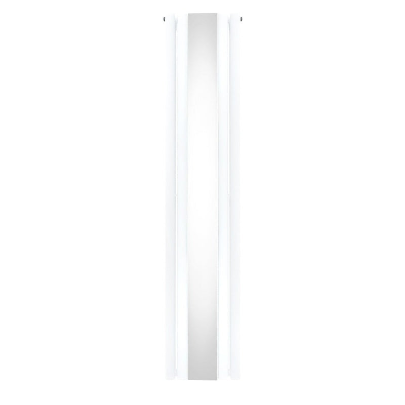 Oval Mirror Radiator - 1800mm x 380mm - White