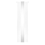 Oval Mirror Radiator - 1800mm x 500mm - White