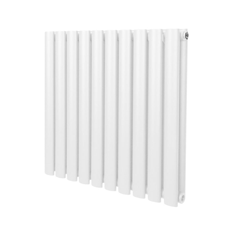 Oval Column Radiator  600mm x 600mm - White