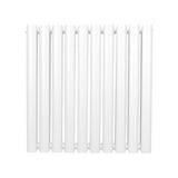Oval Column Radiator  600mm x 600mm - White