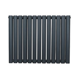 Oval Column Radiator  600mm x 780mm  Anthracite Grey