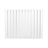 Oval Column Radiator  600mm x 780mm  White
