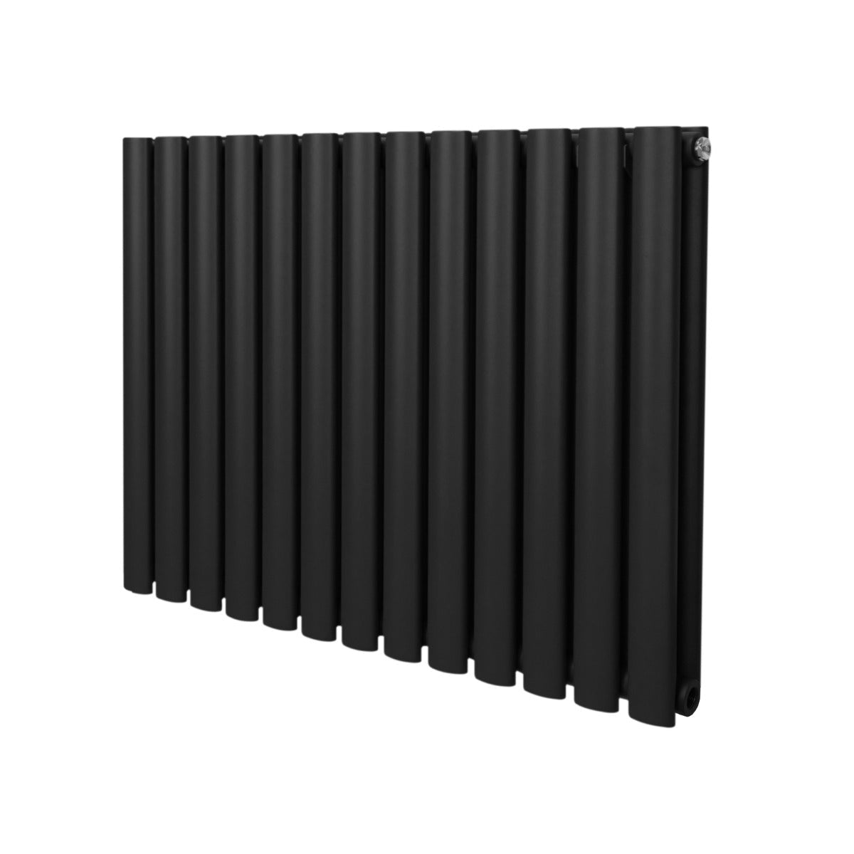 Oval Column Radiator  600mm x 780mm  Black