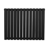 Oval Column Radiator  600mm x 780mm  Black