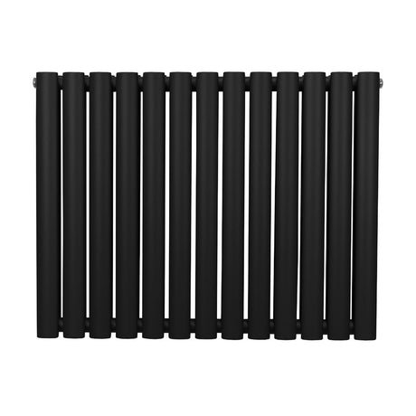Oval Column Radiator  600mm x 780mm  Black