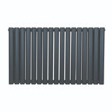 Oval Column Radiator  600mm x 1020mm  Anthracite Grey