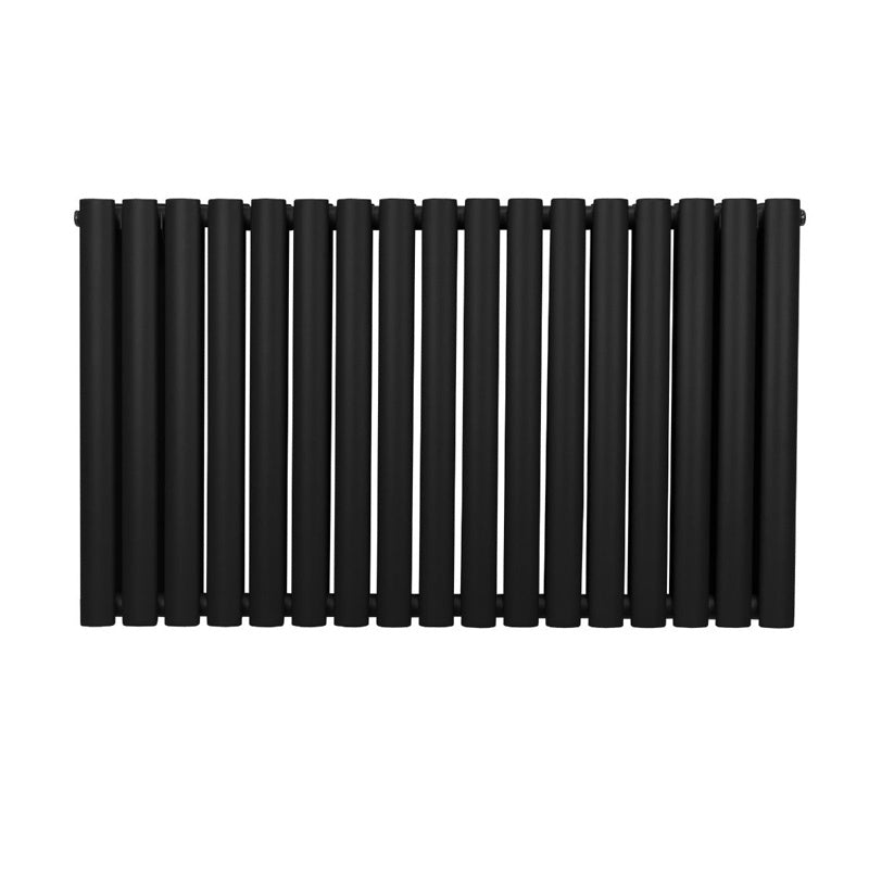 Oval Column Radiator  600mm x 1020mm  Black