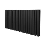 Oval Column Radiator  600mm x 1200mm  Black