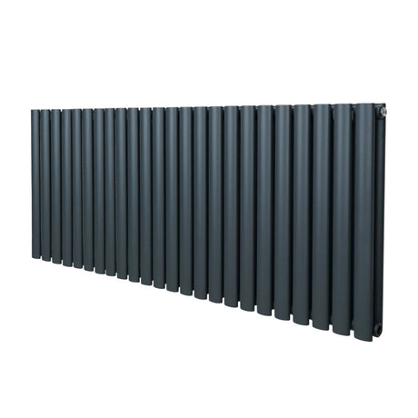 Oval Column Radiator  600mm x 1440mm  Anthracite Grey