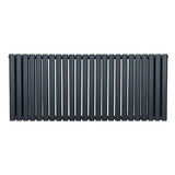 Oval Column Radiator – 600mm x 1440mm – Anthracite Grey