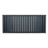 Oval Column Radiator  600mm x 1440mm  Anthracite Grey