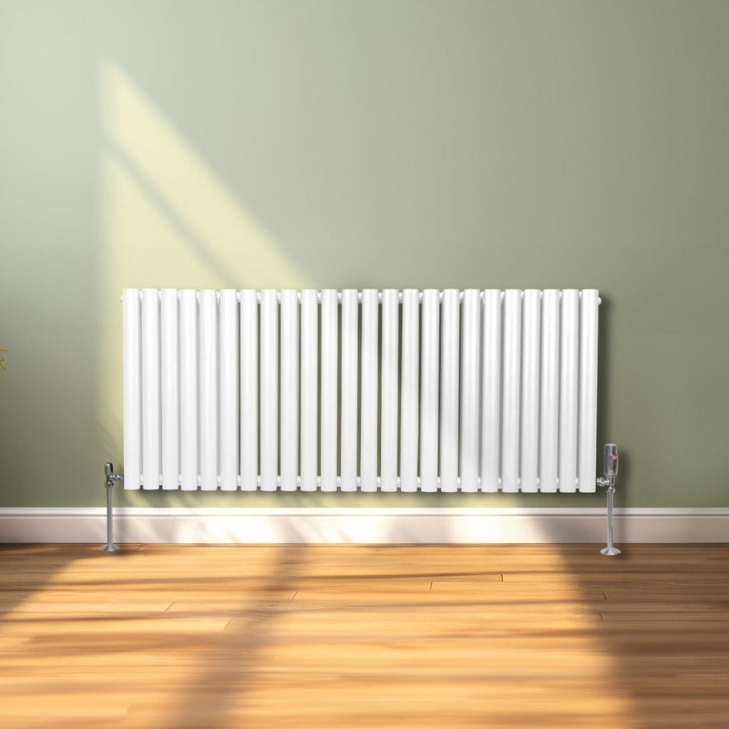 Oval Column Radiator  600mm x 1440mm  White