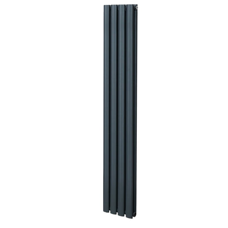 Oval Column Radiator – 1600mm x 240mm – Anthracite Grey