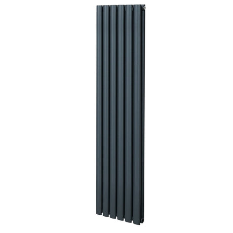 Oval Column Radiator – 1600mm x 360mm – Anthracite Grey