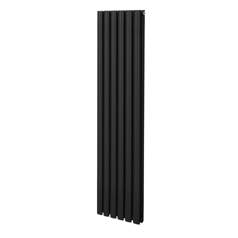 Oval Column Radiator  1600mm x 360mm  Black