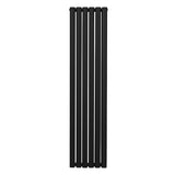 Oval Column Radiator  1600mm x 360mm  Black
