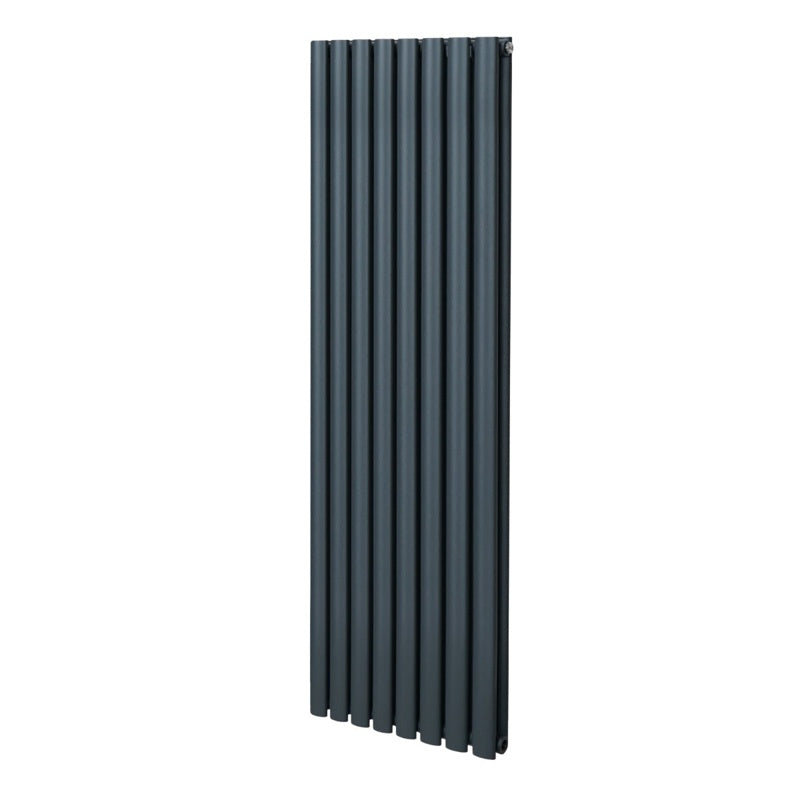 Oval Column Radiator  1600mm x 480mm  Anthracite Grey