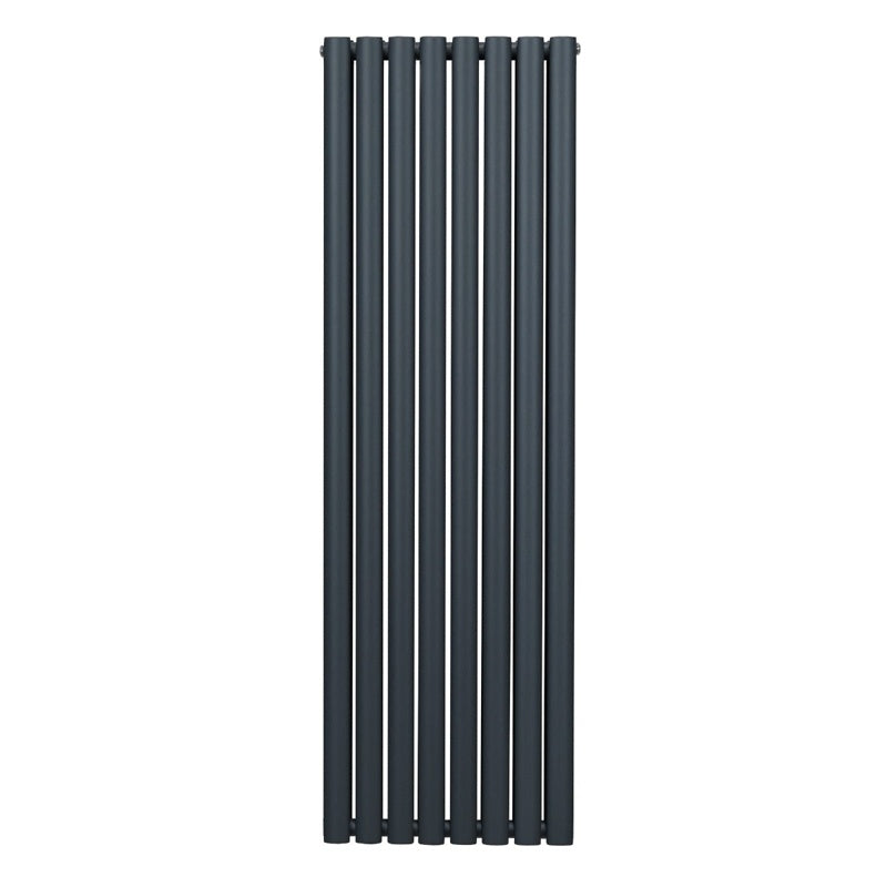 Oval Column Radiator  1600mm x 480mm  Anthracite Grey