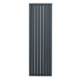 Oval Column Radiator  1600mm x 480mm  Anthracite Grey
