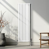 Oval Column Radiator  1600mm x 480mm  White