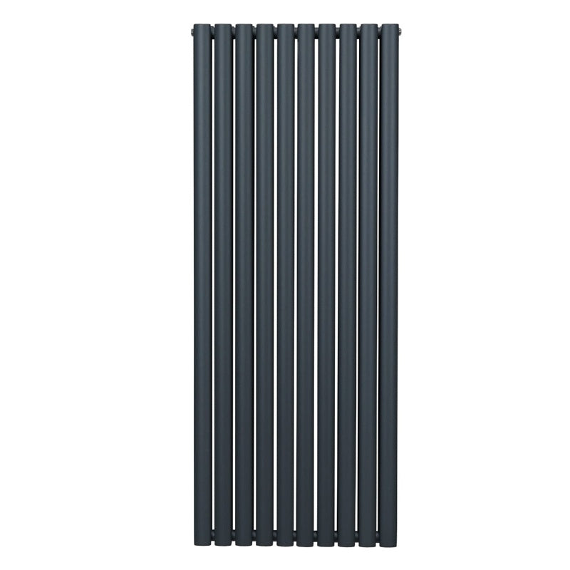 Oval Column Radiator  1600mm x 600mm  Anthracite Grey