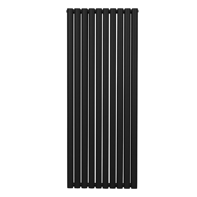Oval Column Radiator  1600mm x 600mm  Black