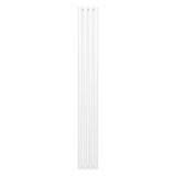 Oval Column Radiator  1800mm x 240mm  White