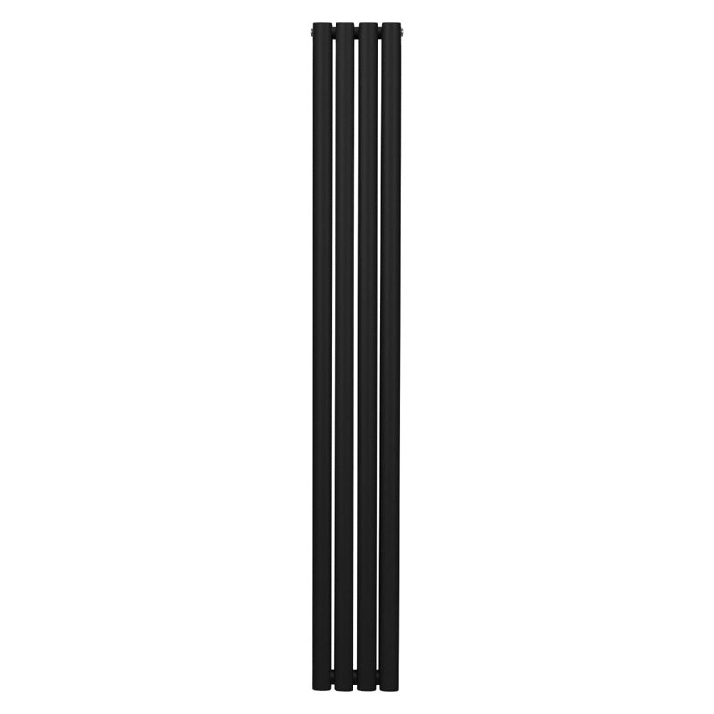 Oval Column Radiator – 1800mm x 240mm – Black