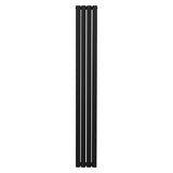 Oval Column Radiator  1800mm x 240mm  Black