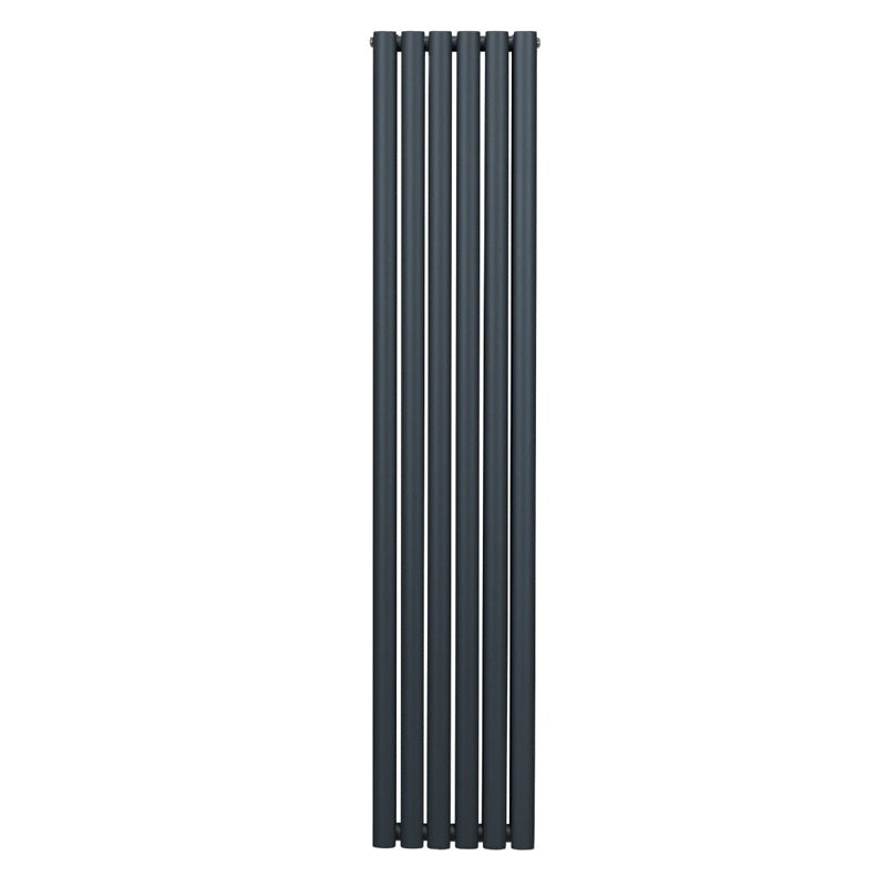 Oval Column Radiator  1800mm x 360mm  Anthracite Grey