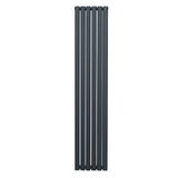 Oval Column Radiator  1800mm x 360mm  Anthracite Grey