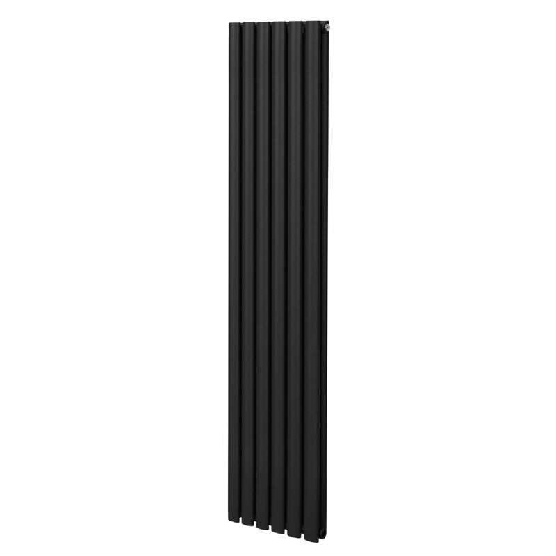 Oval Column Radiator  1800mm x 360mm  Black