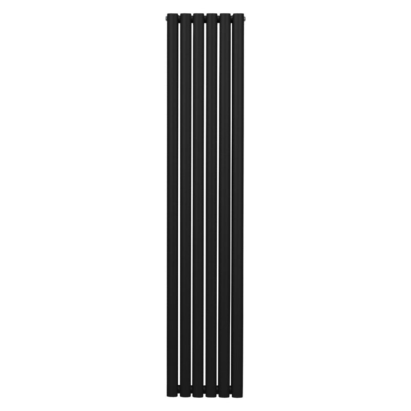 Oval Column Radiator  1800mm x 360mm  Black
