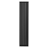 Oval Column Radiator  1800mm x 360mm  Black