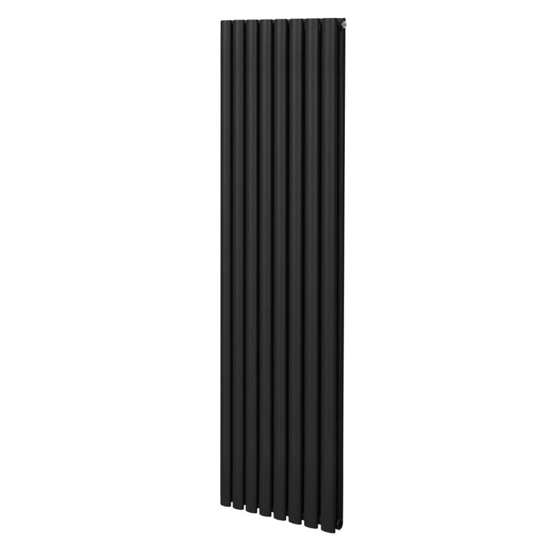Oval Column Radiator  1800mm x 480mm  Black