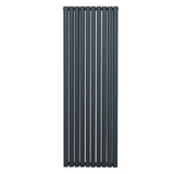 Oval Column Radiator  1800mm x 600mm  Anthracite Grey