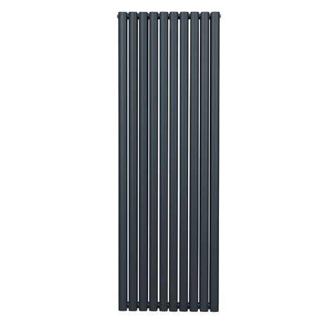Oval Column Radiator  1800mm x 600mm  Anthracite Grey