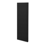 Oval Column Radiator  1800mm x 600mm  Black