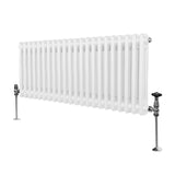 Traditional 2 Column Radiator - 300 x 1012mm - White