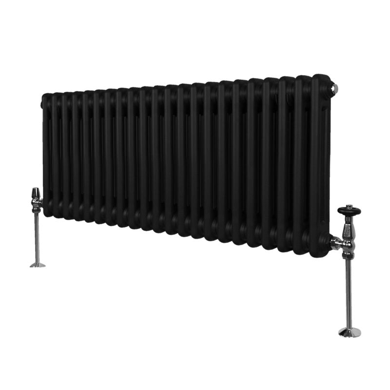 Traditional 2 Column Radiator - 300 x 1012mm - Black