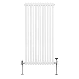 Traditional 2 Column Radiator - 1500 x 562mm - White