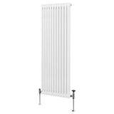 Traditional 2 Column Radiator - 1800 x 562mm - White