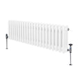 Traditional 3 Column Radiator - 300 x 1012mm - White