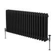 Traditional 3 Column Radiator - 600 x 1012mm - Black