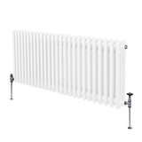 Traditional 3 Column Radiator - 600 x 1192mm - White